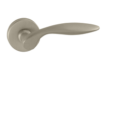 Kľučky na okrúhlych rozetách Strieborný Tupai