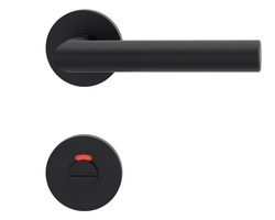 Kľučky na okrúhlych rozetách Čierny Griffwerk