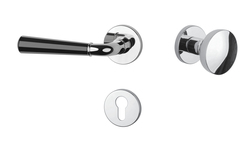 Kľučky na okrúhlych rozetách Kombinovaný APRILE