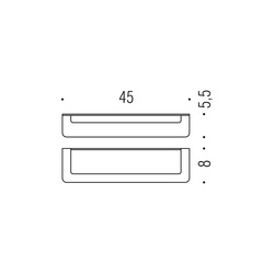 Držiaky na uterák Strieborný COLOMBO