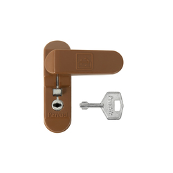 Bezpečnostné lankové zámky a západky na okná Hnedý PD