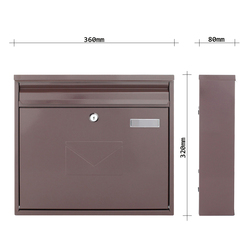 Poštové schránky Hnedý ROTTNER