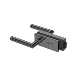 Zámky na sklenené dvere Čierny JNF