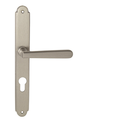 Kľučky na rustikálnych štítoch Strieborný NI