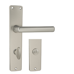 Kľučky na hranatých štítoch Strieborný URFIC