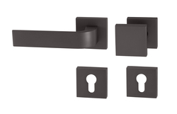 Kľučky na hranatých rozetách Sivý Tupai