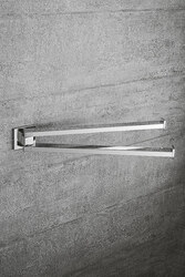 Držiaky na uterák Strieborný COLOMBO