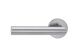 Kľučky na okrúhlych rozetách Strieborný Griffwerk