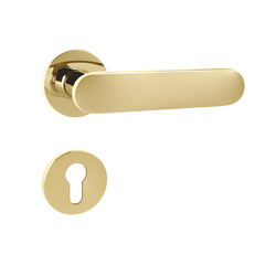 Kľučky na okrúhlych rozetách Zlatý Tupai