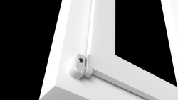 Bezpečnostné lankové zámky a západky na okná Biely PD