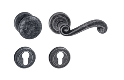 Kľučky na okrúhlych rozetách Sivý Tupai