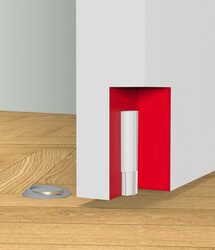 Magnetické dverné zarážky Biely NUDA - VERUM ITALY