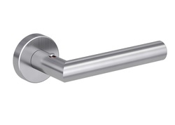 Kľučky na okrúhlych rozetách Strieborný Griffwerk