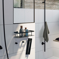 Košíky do sprchy Čierny SMEDBO