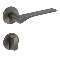 Kľučky s integrovaným uzamykaním Sivý Griffwerk