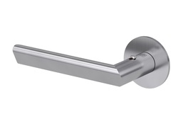 Kľučky na okrúhlych rozetách Strieborný Griffwerk