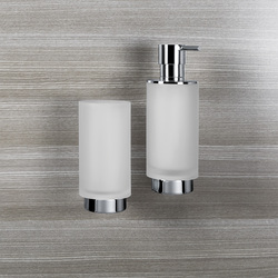 Držiaky na kefky a dózy Strieborný COLOMBO