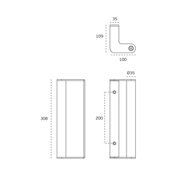 Madlá okrúhle vyosené Čierny JNF