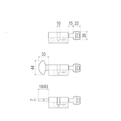 Samostatné stavebné vložky Strieborný AGB