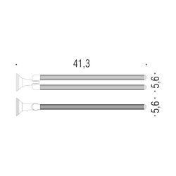 Držiaky na uterák Zlatý COLOMBO