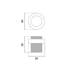 Podlahové dverné zarážky Sivý STERK