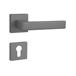 Kľučky na hranatých rozetách Sivý FROSIO BORTOLO