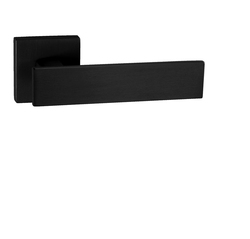 Kľučky na hranatých rozetách Čierny Tupai