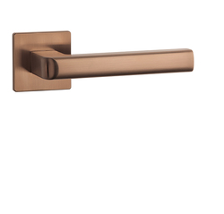 Kľučky na hranatých rozetách Medený APRILE