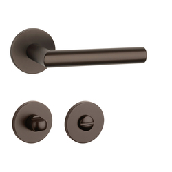 Kľučky na okrúhlych rozetách Hnedý APRILE