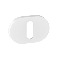 Úzke oválne rozety Biely MPK