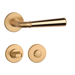 Kľučky na okrúhlych rozetách Kombinovaný APRILE