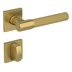 Kľučky na hranatých rozetách Zlatý Griffwerk