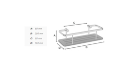Košíky do sprchy Kombinovaný SMEDBO
