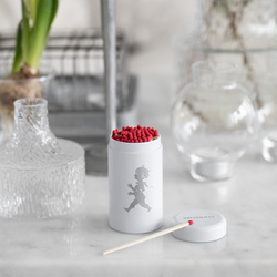 Zápalky a podpaľovače Biely SN