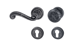 Kľučky na okrúhlych rozetách Sivý Tupai