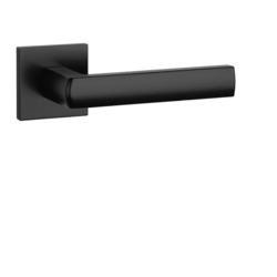 Kľučky na hranatých rozetách Čierny APRILE