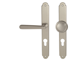 Kľučky na rustikálnych štítoch Strieborný NI