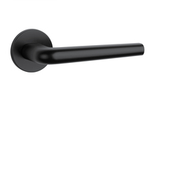 Kľučky na okrúhlych rozetách Čierny APRILE