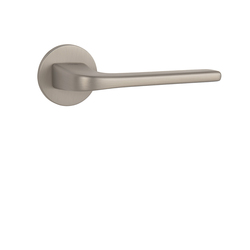 Kľučky na okrúhlych rozetách Strieborný Tupai