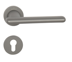 Kľučky na okrúhlych rozetách Sivý Cebi