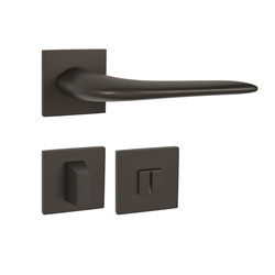 Kľučky na hranatých rozetách Sivý Tupai