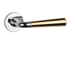 Kľučky na okrúhlych rozetách Kombinovaný APRILE