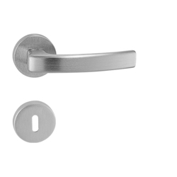 Kľučky na okrúhlych rozetách Strieborný FROSIO BORTOLO