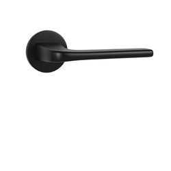 Kľučky na okrúhlych rozetách Čierny Tupai