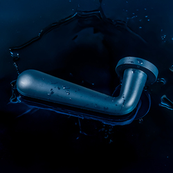 Kľučky na okrúhlych rozetách Modrý NUDA - VERUM ITALY