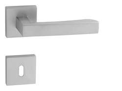 Kľučky na hranatých rozetách Strieborný FROSIO BORTOLO