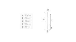 Elektrické sušiaky uterákov Strieborný SMEDBO