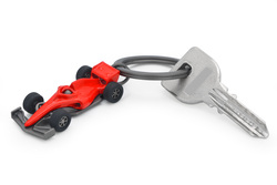 KĽÚČENKY Červený MTM