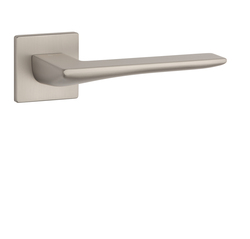 Kľučky na hranatých rozetách Strieborný APRILE