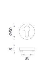 Okrúhle rozety Zlatý JNF